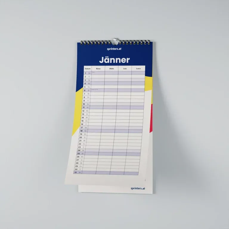 Wandkalender Familienplaner