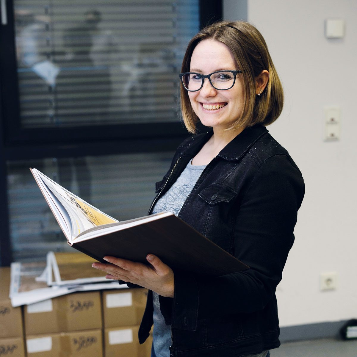 Claudia Schreiner Druckvorstufenleiterin in der Medienfabrik Graz
