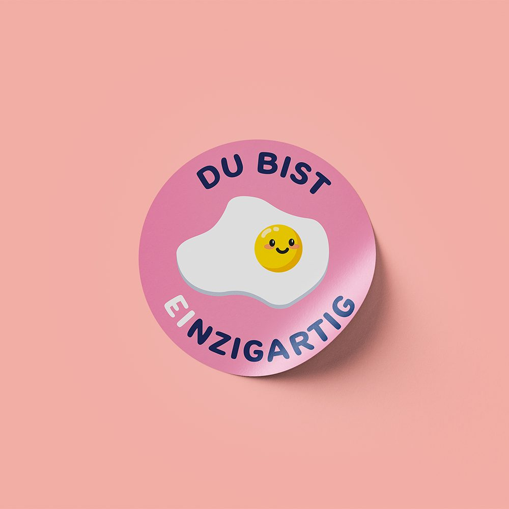 Runde Sticker bei Sprinters