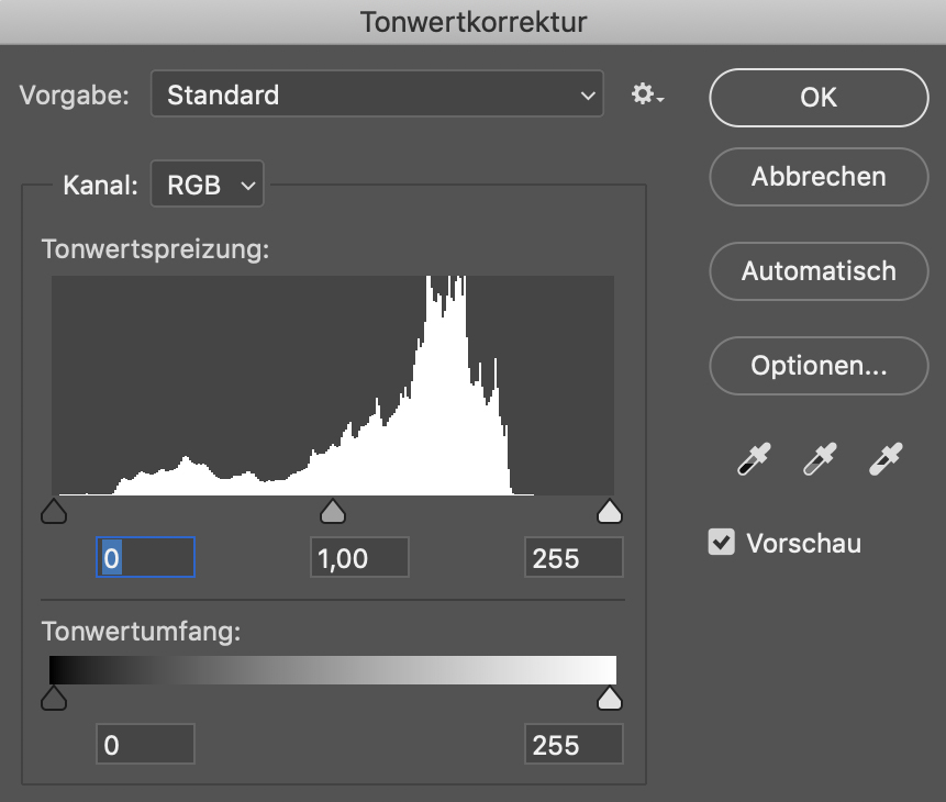 tonwertkorrektur